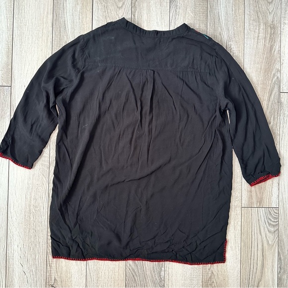 Angel + Premium Embroidered Pullover Black Tunic - Picture 5 of 5